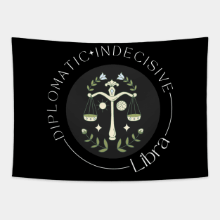 Libra Zodiac Sign Tapestry