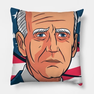 Joe Biden Portrait Pillow