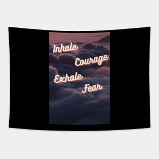 Inspire art to reality through quotes Tapestry