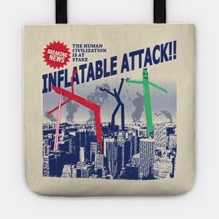 inflattable attack Tote