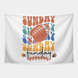 Sunday Funday Football Tapestry