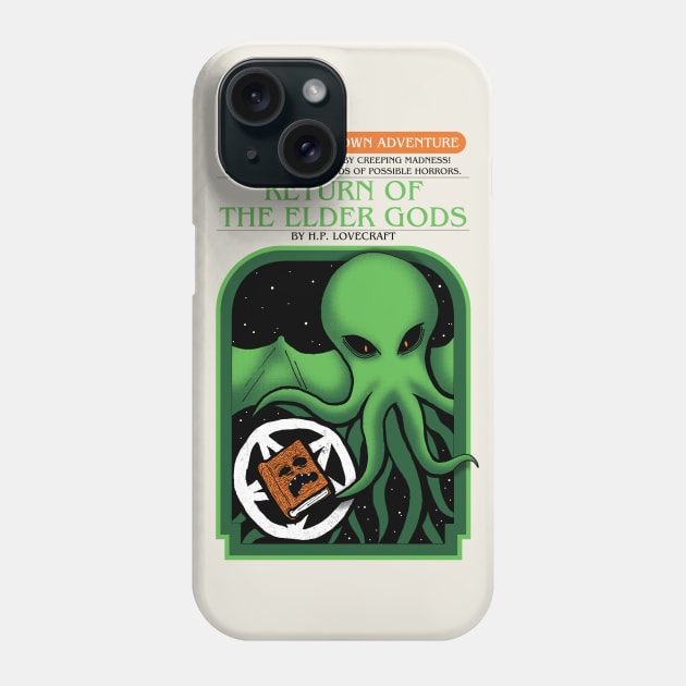 Cthulhu Your Own Adventure Phone Case by MJ