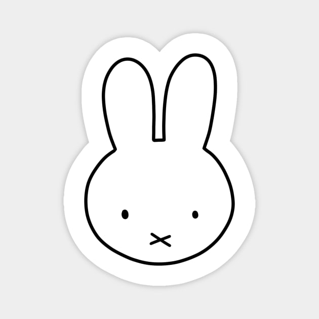 Miffy Magnet by FoxtrotDesigns