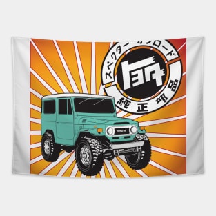 FJ40 TEQ Logo Tapestry