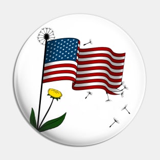 American Dandelion. Pin