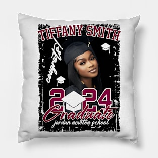 tiffany smith graduate jordan newton school Pillow