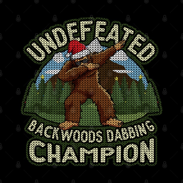 Dabbing Bigfoot by RadStar