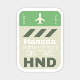 Airport HND Haneda Japan Magnet