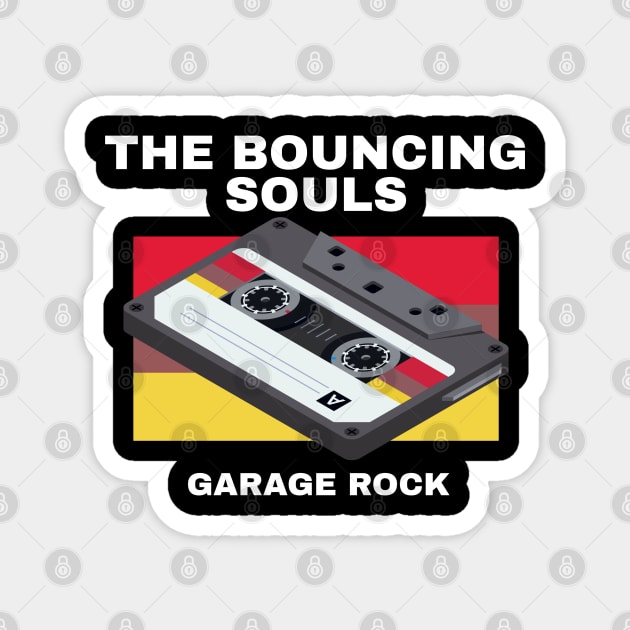 The Bouncing Souls / Garage Rock Magnet by Masalupadeh