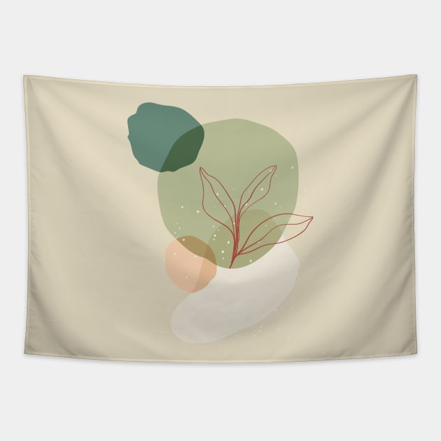 Watercolor Nature #1 Tapestry by worldnomadfolk@gmail.com