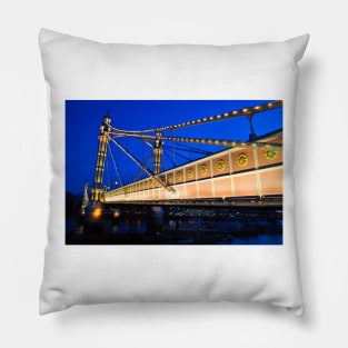 Albert Bridge River Thames London Pillow