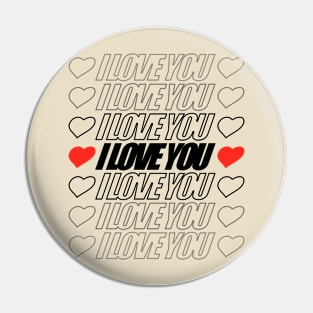 i love you Pin