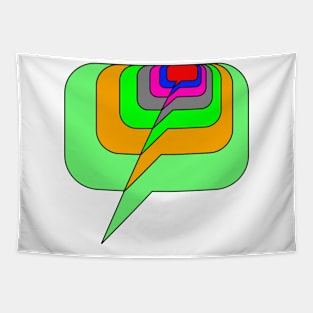 Multi Color Call-Out (MUGS,T-SHIRT, WALL ART, PILLOW) Tapestry