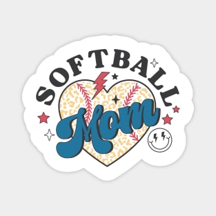 Softball Mom Gift Idea Magnet