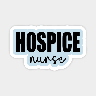 Retro Hospice Nurse Print For Nursing Student Hospice Nurse Magnet