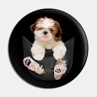 Shih tzu with love Pin