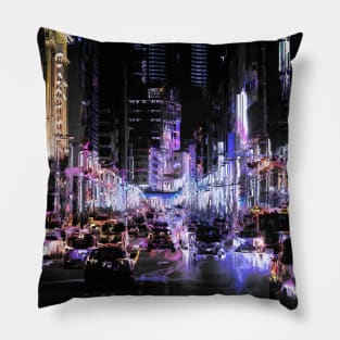 Night City Pillow