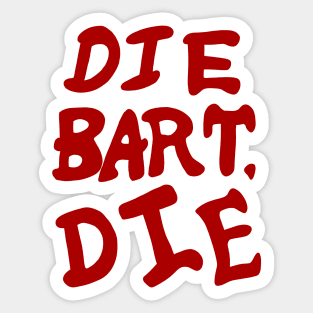 Sad Bart Simpson Stickers for Sale