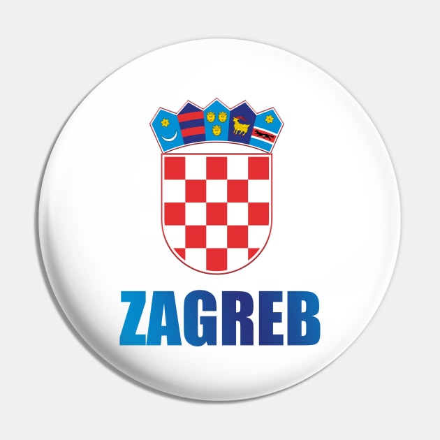 Zagreb Pin by Marina Curic