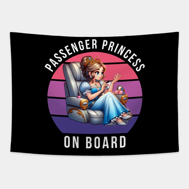 PASSENGER PRINCESS ON BOARD Tapestry by GP SHOP