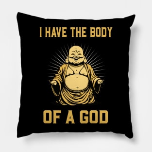 Buddha Body Of A God Meditation Buddhist Pillow