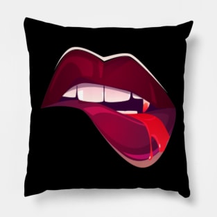 Vampire Lips Pillow