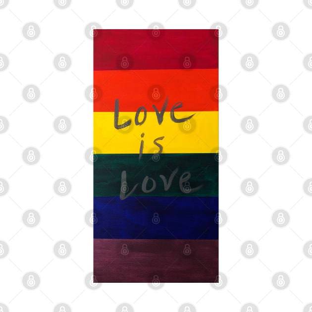 Love is Love - Original by Anne Shannon Thompson Studio Art