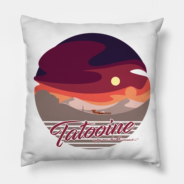 enjoy our double sunset Pillow by sebasebi