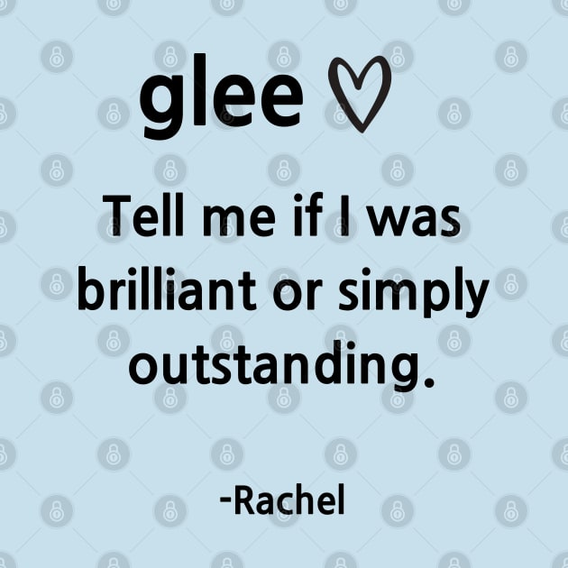 Glee/Rachel by Said with wit