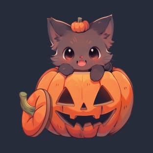 Halloween Cat T-Shirt