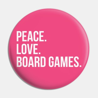 Board Games Pin