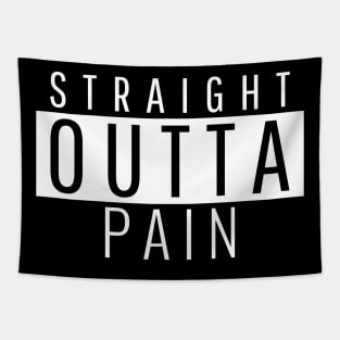 Straight Outta Pain Tapestry