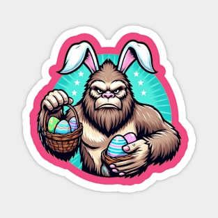 Bigfoot Bunny Magnet