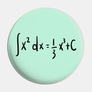 Mathematics lover Pin