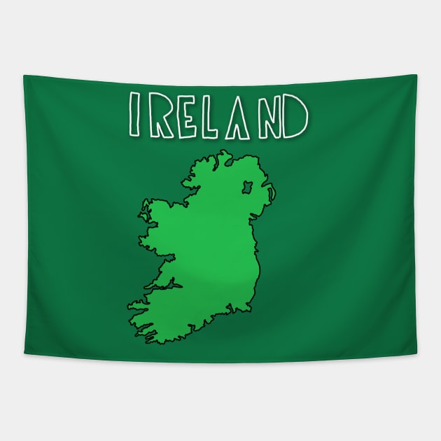 Ireland Tapestry by Rossla Designs