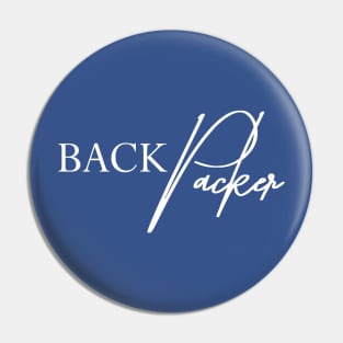 Back Packer Pin