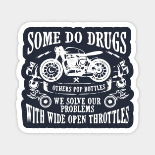 FUNNY MOTORCYCLE BIKE T-SHIRT GIFT Magnet