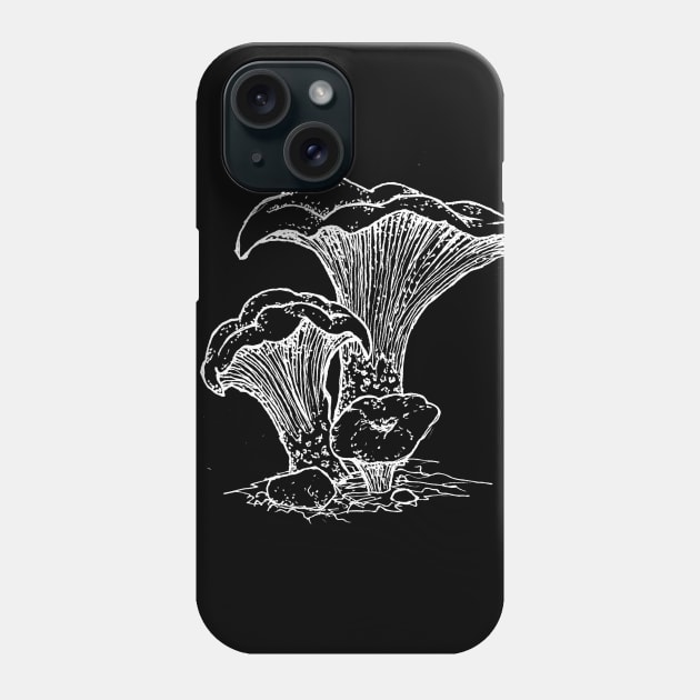 Chanterelle Mushroom Phone Case by mycologist