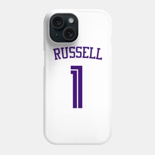 DeAngelo Russell Jersey Poster Phone Case