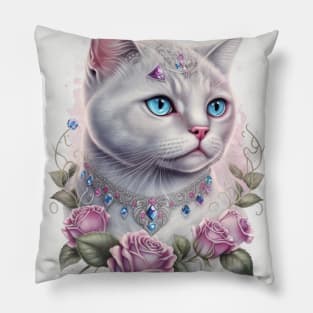 Crystalic British Shorthair Pillow