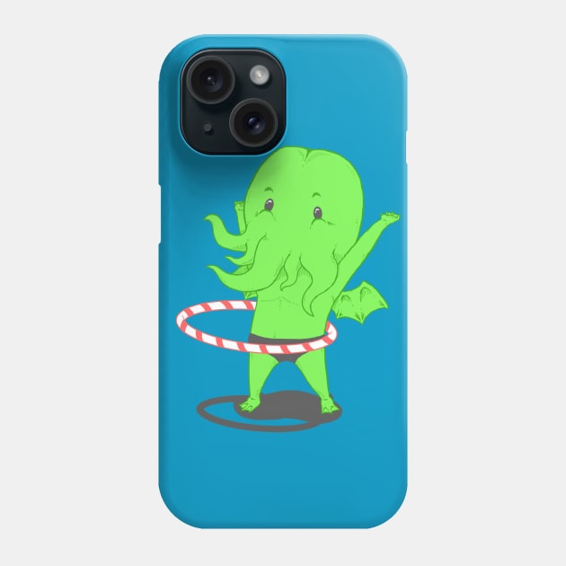 Cthulhu Hoop Phone Case by Pengew