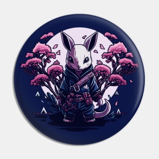 Rabbit Ninja Pin