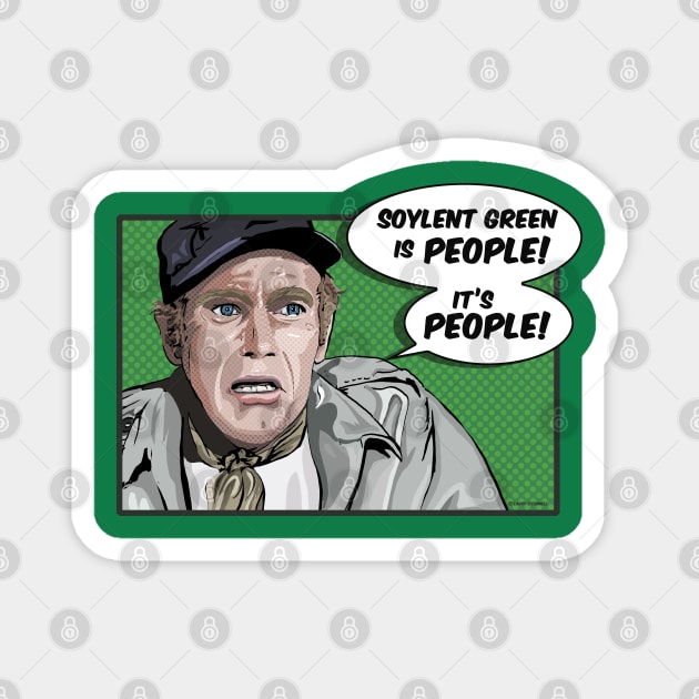 Soylent Green Is People. Magnet by FanboyMuseum