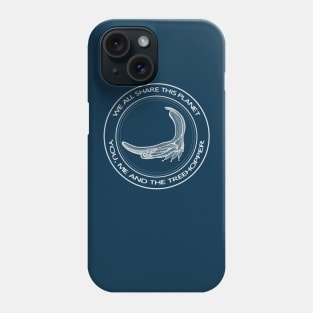 Treehopper - We All Share This Planet - Sphongophorus ballista Phone Case