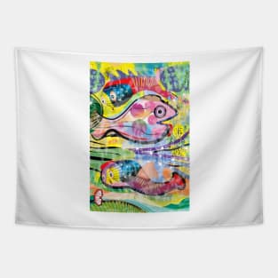 Seafood (Vertical) Tapestry