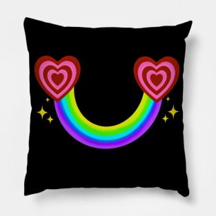Rainbow Love Pillow