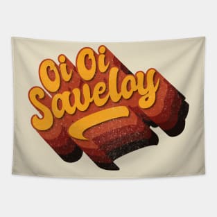 Oi Oi Saveloy, English slang Tapestry