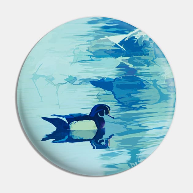 wood duck on blue. Pin by CanadianWild418