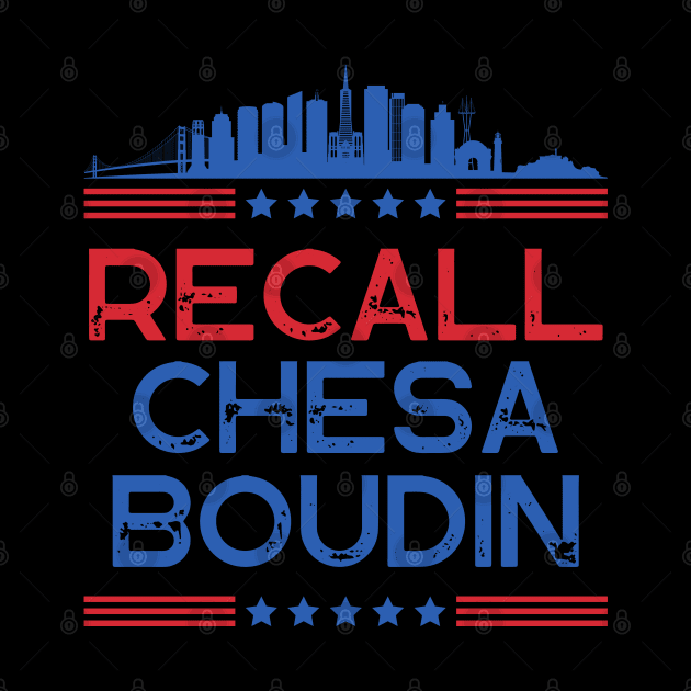 Recall Chesa Boudin San Francisco District Attorney Political Protest by BadDesignCo