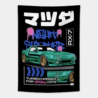 RX7 1989 Car Tapestry